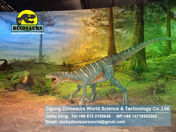New christmas decoration animatronic dinosaurs ( Herrerasaurus) DWD007